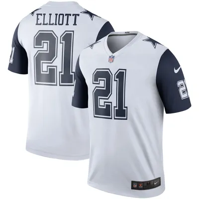 Men's Nike Cooper Rush Navy Dallas Cowboys Game Player Jersey