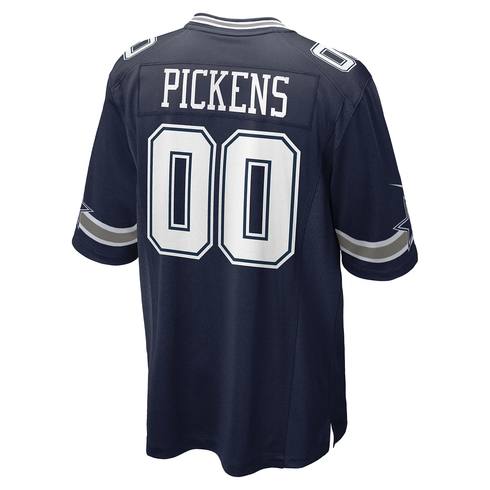 Men's Nike George Pickens Navy Dallas Cowboys Game Jersey