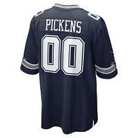 Men's Nike George Pickens Navy Dallas Cowboys Game Jersey