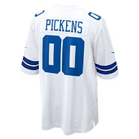 Men's Nike George Pickens White Dallas Cowboys Game Jersey