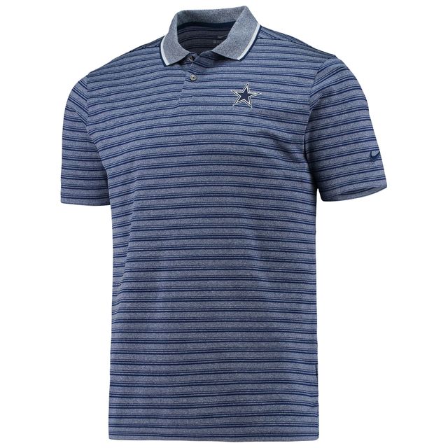 Polo Nike Golf Dallas Cowboys Vapor Performance pour homme - Bleu marine