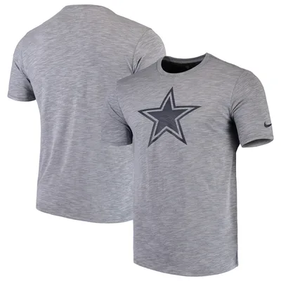 Men's Nike Navy Dallas Cowboys Sideline Legend Staff Performance Long Sleeve  T-Shirt