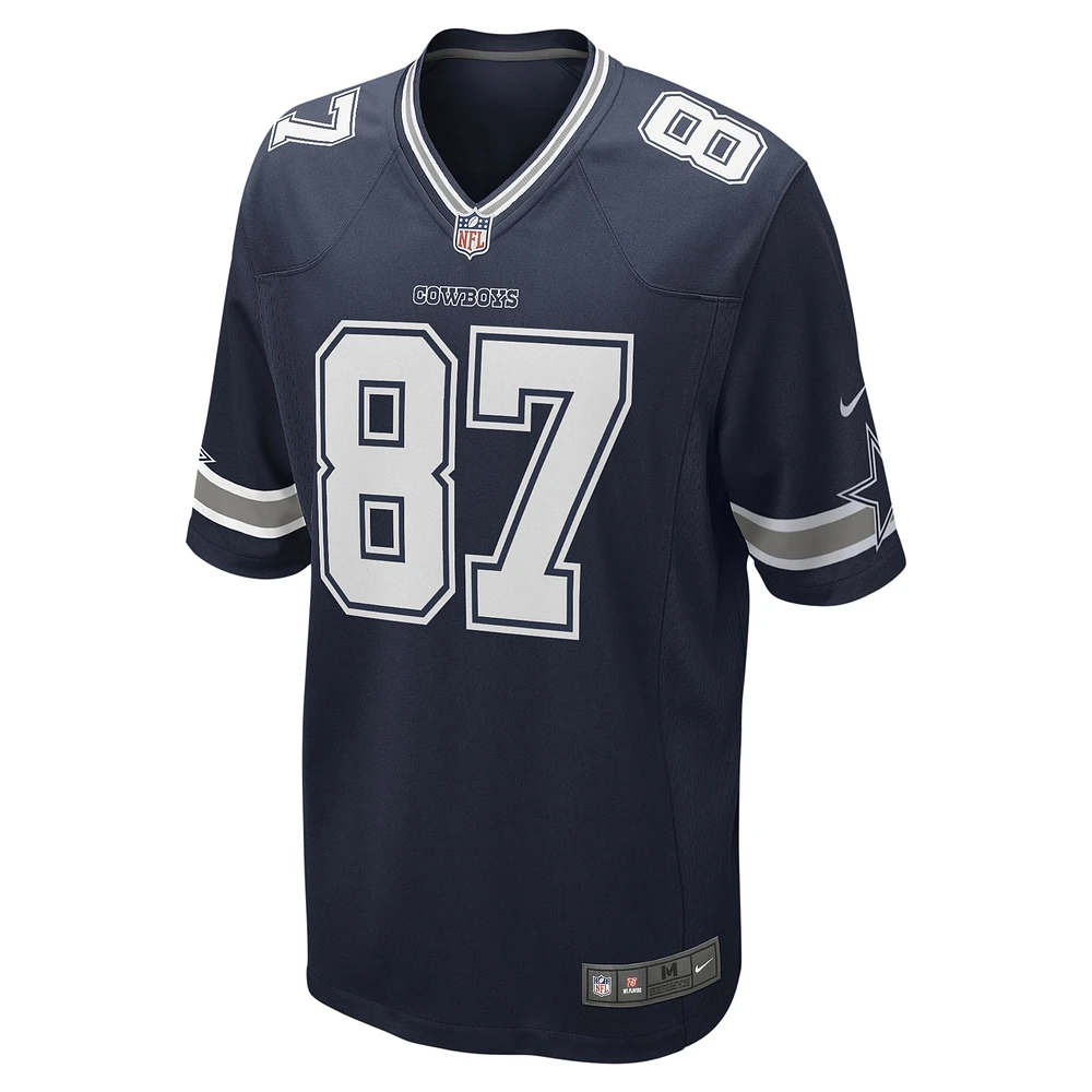 Men's Nike Jake Ferguson Navy Dallas Cowboys Team Game Jersey