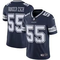 Maillot de joueur Nike Leighton Vander Esch pour hommes, bleu marine, Dallas Cowboys Vapor Limited