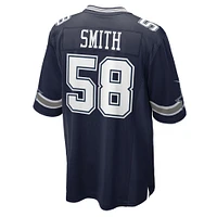 Men's Nike Mazi Smith Navy Dallas Cowboys  Game Jersey