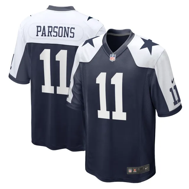 Cowboys Micah Parsons Signed Alt White Color Rush Nike Game Jersey Fanatics