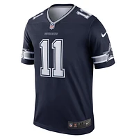 Haut Nike Micah Parsons bleu marine Dallas Cowboys Team Legend Player Performance pour homme