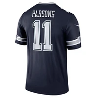 Men's Nike Micah Parsons Navy Dallas Cowboys Team Legend Player Performance Top