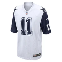 Maillot de match alternatif Nike Micah Parsons pour hommes des Dallas Cowboys, blanc