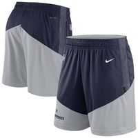 Men's Nike Navy/Silver Dallas Cowboys Primary Lockup Performance - Shorts