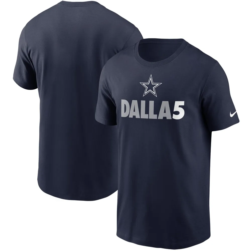 : NFL Dallas Cowboys Mens Handley T-Shirt, Navy, Small