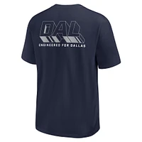 T-shirt Nike bleu marine Dallas Cowboys Dominate The Game Essential Max90 pour homme