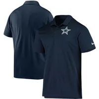 Dallas Cowboys Nike Sideline Lockup Performance Polo - Navy