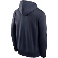 Sweatshirt à capuche avec logo principal Nike Dallas Cowboys Fan Gear pour homme - Bleu marine