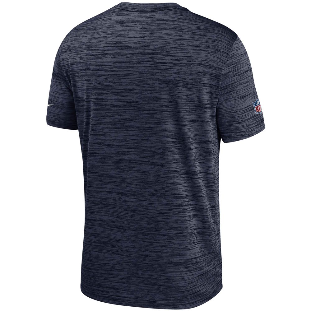 Nike Navy Dallas Cowboys Wordmark Legend Performance T-Shirt