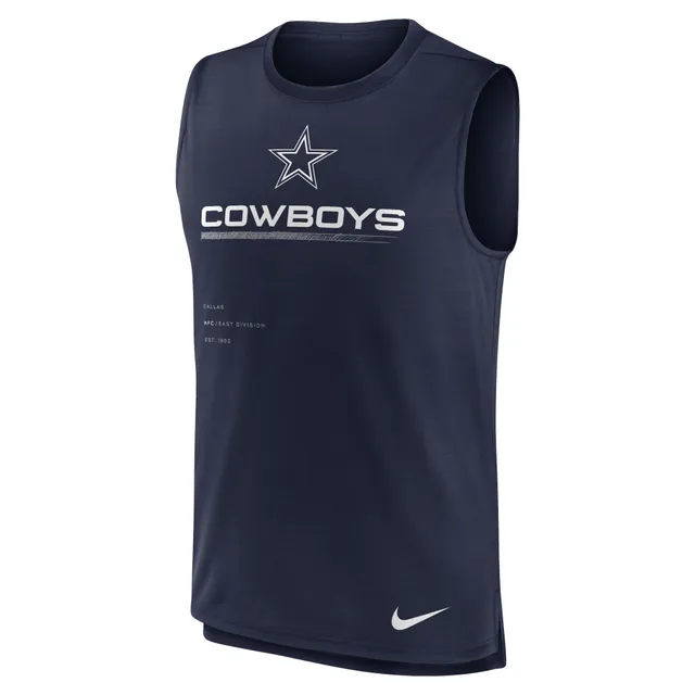 Men's Mitchell & Ness Navy Dallas Cowboys Matchup Tank Top