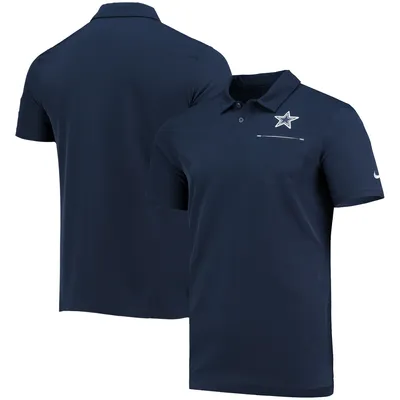 Lids Dallas Cowboys Nike Golf Player Control Stripe Performance Polo - Navy