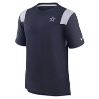 Men's Nike Navy Dallas Cowboys Sideline Player Performance - T-Shirt