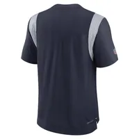 T-shirt Nike Dallas Cowboys Sideline Tonal Logo Performance Player pour homme - Bleu marine