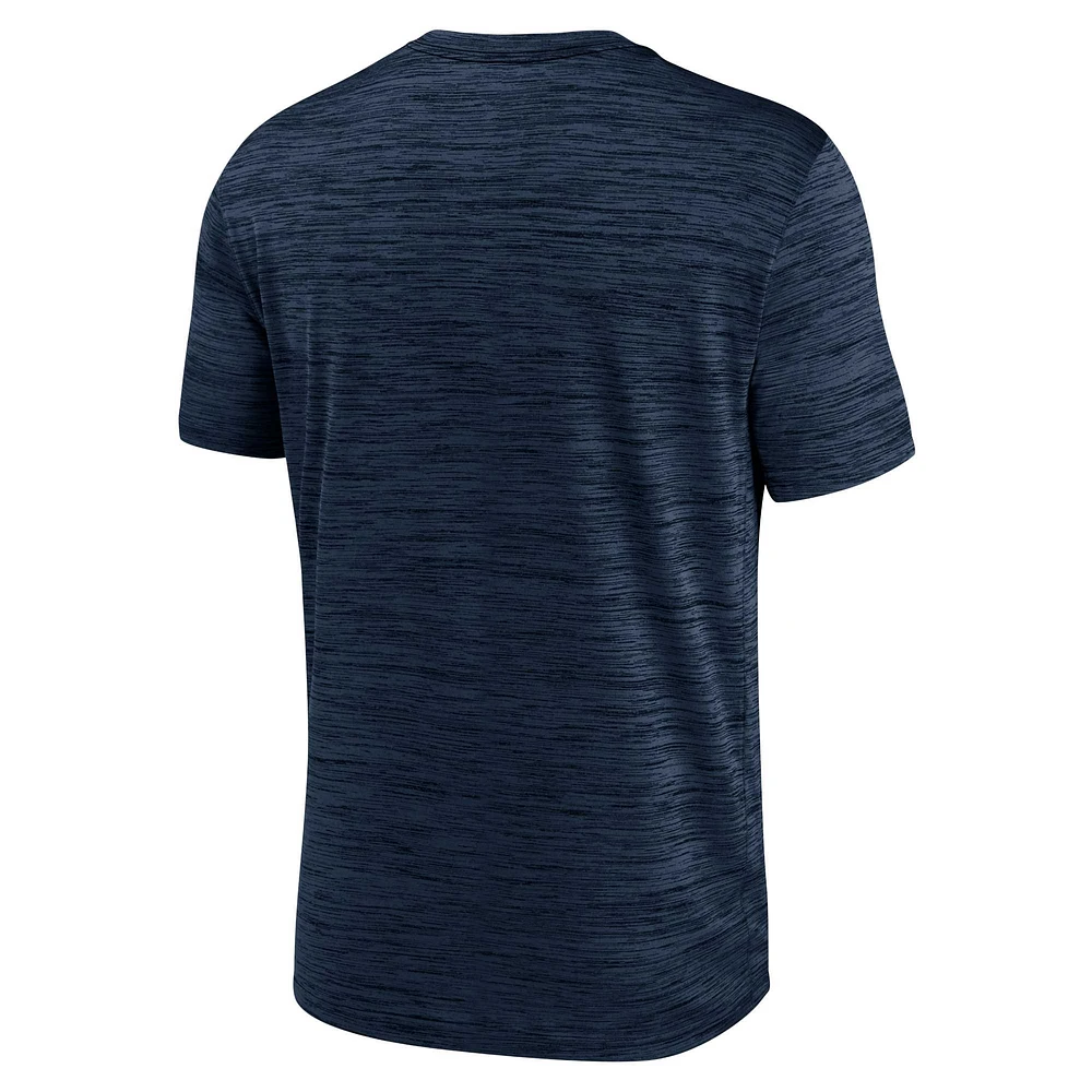 Men's Nike Navy Dallas Cowboys Team Sideline Velocity Performance - T-Shirt