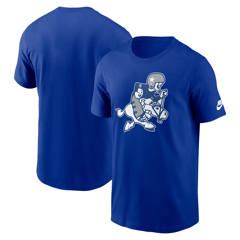 T-shirt Nike Royal Dallas Cowboys Essential pour homme