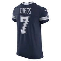 Maillot Nike Trevon Diggs pour hommes, bleu marine, Dallas Cowboys Vapor Elite