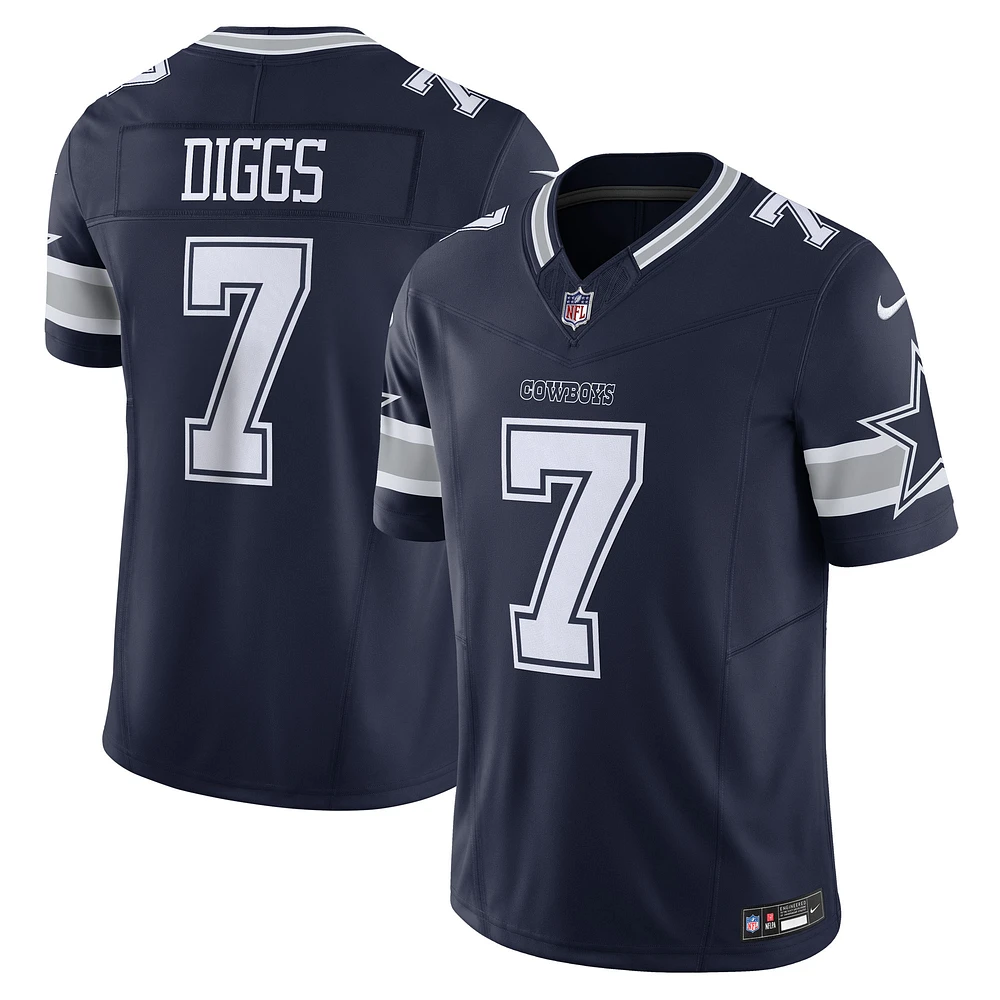 Nike Trevon Diggs Navy Dallas Cowboys Vapor F.U.S.E. Maillot limit