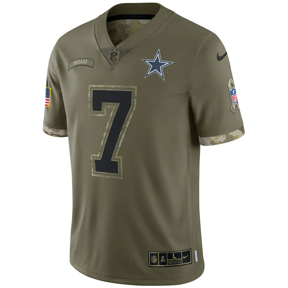 Trevon Diggs Dallas Cowboys Nike 2022 Salute To Service Limited Jersey -  Olive