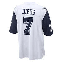 Maillot de match alternatif Nike Trevon Diggs pour hommes des Dallas Cowboys, blanc