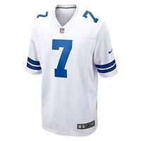 Maillot de match Nike Trevon Diggs pour hommes, blanc, Dallas Cowboys