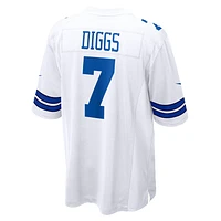 Maillot de match Nike Trevon Diggs pour hommes, blanc, Dallas Cowboys