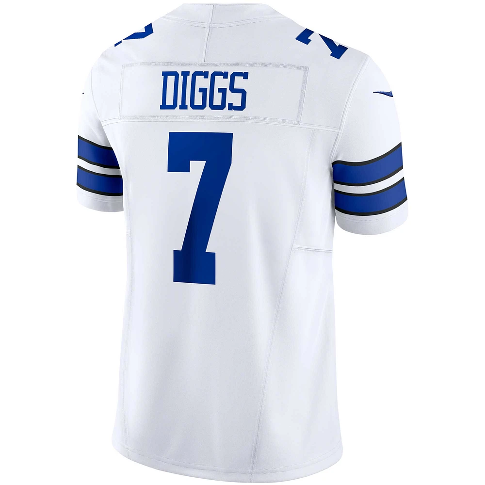 Men's Nike Trevon Diggs White Dallas Cowboys Vapor F.U.S.E. Limited Jersey