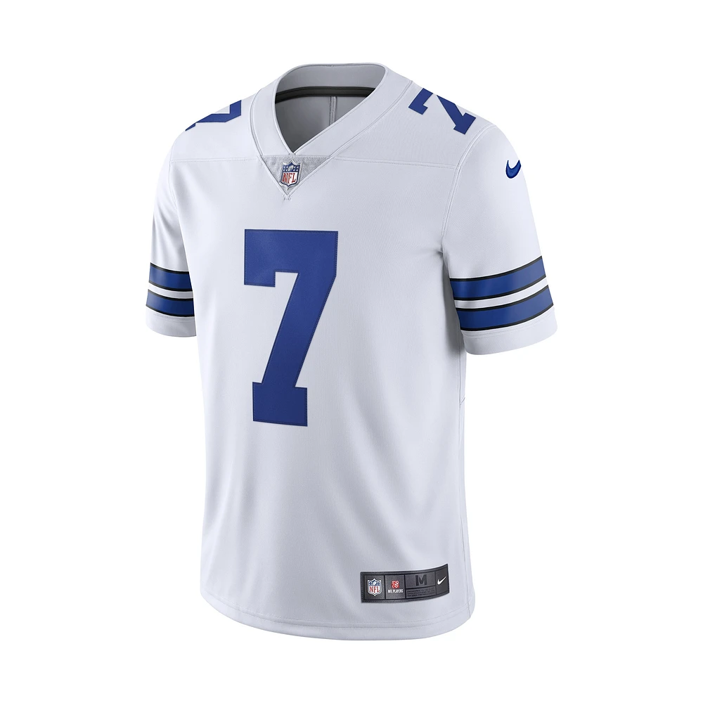 Maillot Nike Trevon Diggs pour hommes, blanc, Dallas Cowboys Vapor Limited