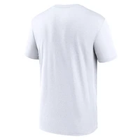 Men's Nike  White Dallas Cowboys Legend Wordmark Performance T-Shirt