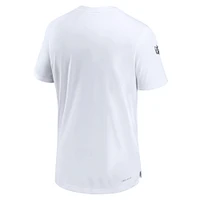 Men's Nike  White Dallas Cowboys Sideline Coach Performance T-Shirt