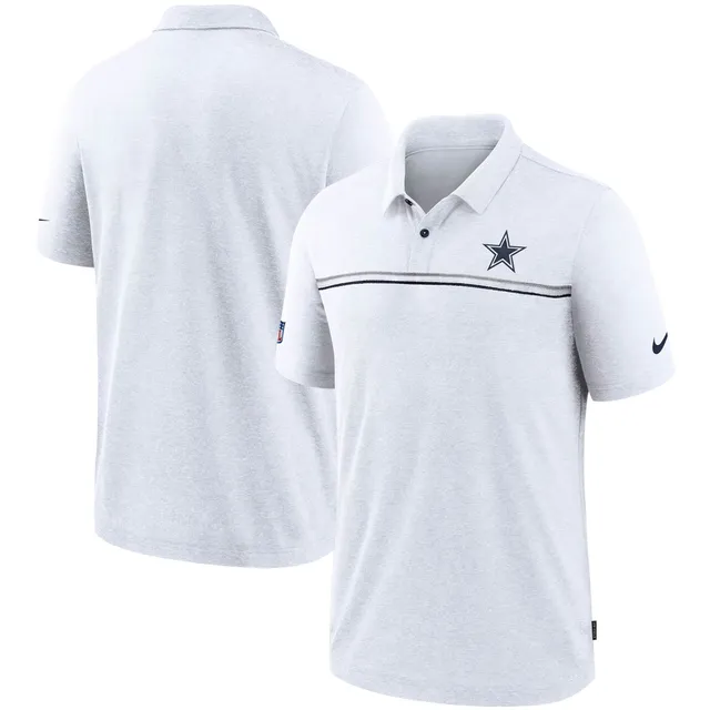 Nike Men's Navy Dallas Cowboys Sideline Lockup Performance Polo Shirt