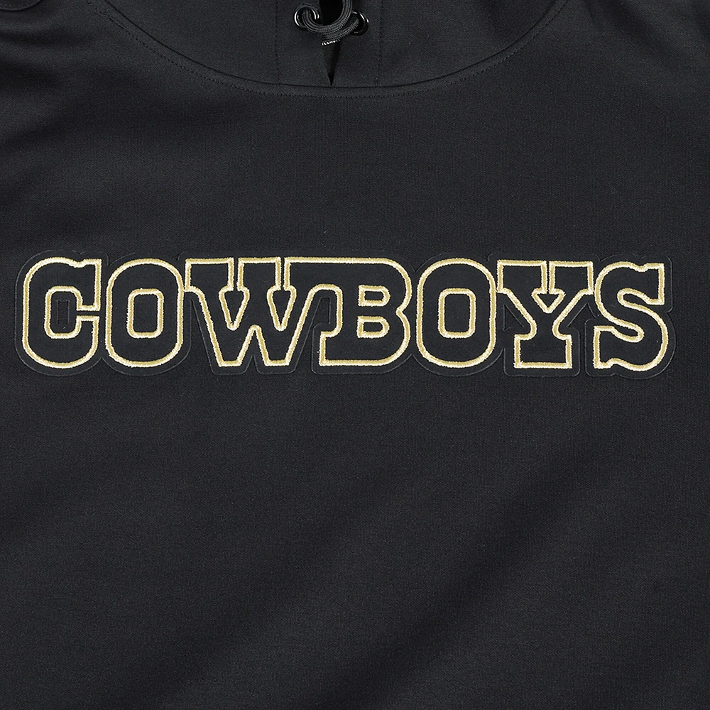 Sweat à capuche classique en chenille Dallas Cowboys Pro Standard pour homme, noir