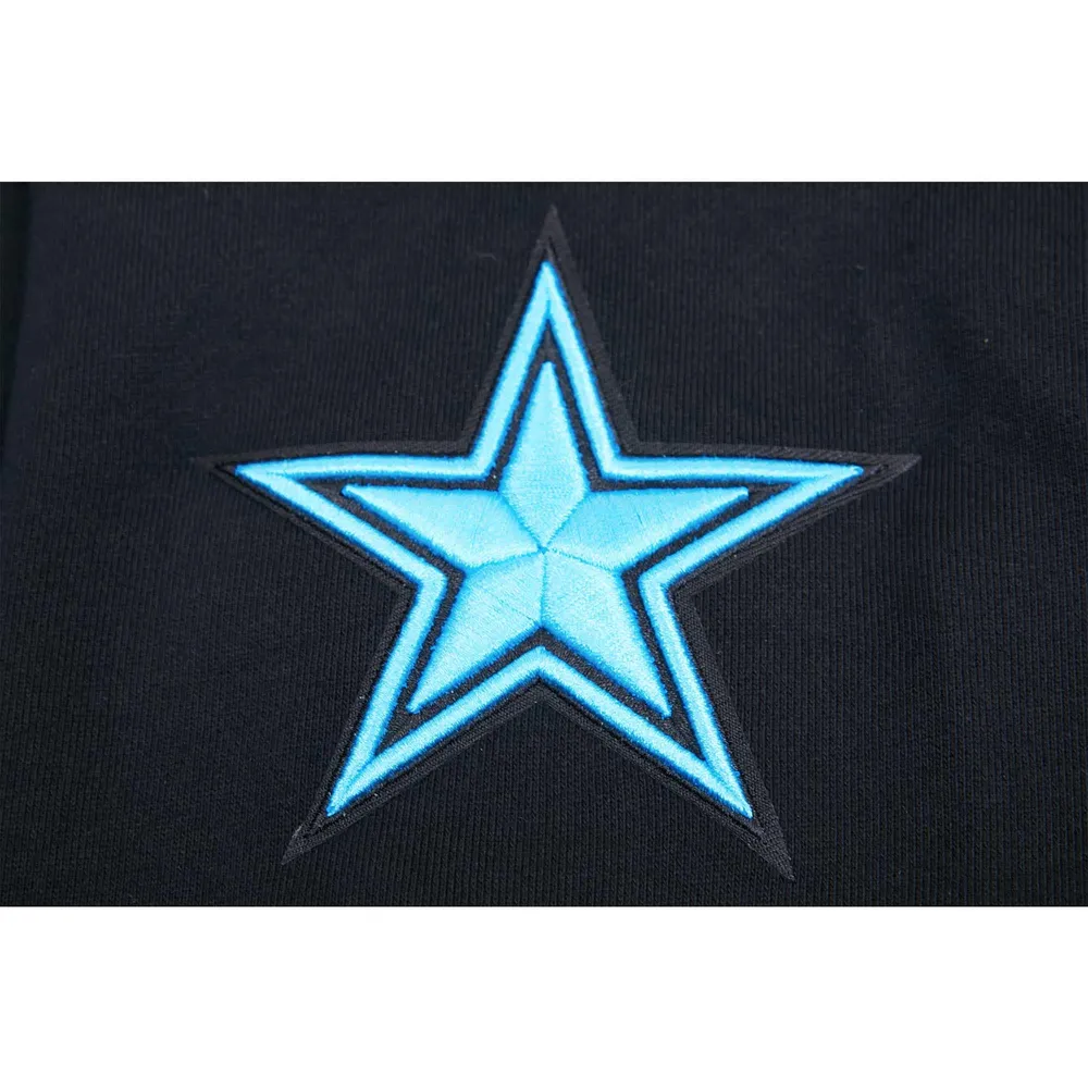 Men's Dallas Cowboys Pro Standard Black Team Logo Pullover Hoodie