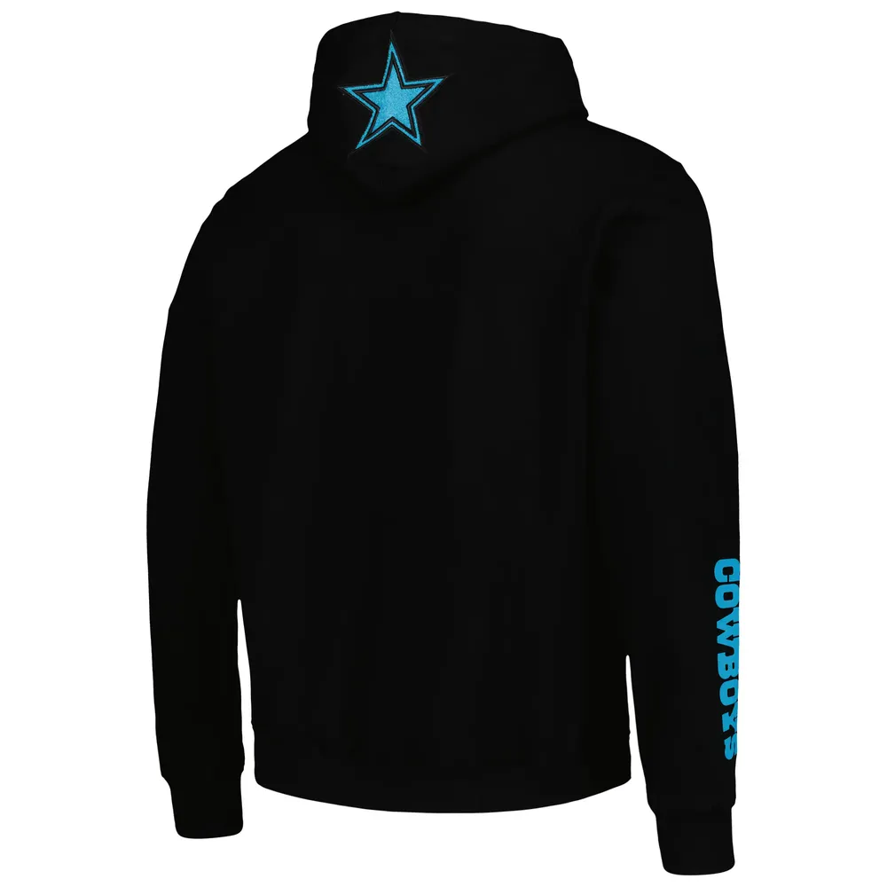 Pro Standard Cowboys Triple Black Po Hoody - Mens XL / Black