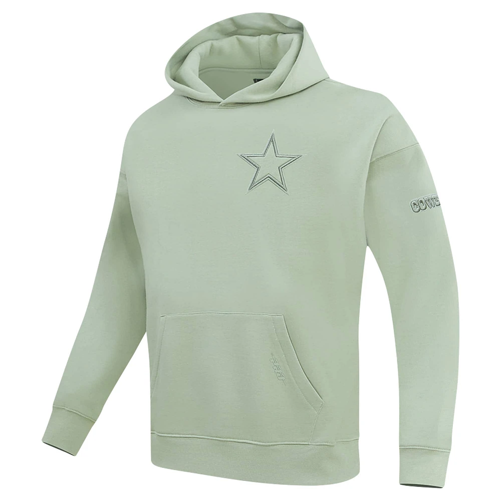 Sweat à capuche neutre épaules tombantes Pro Standard Green Dallas Cowboys pour hommes