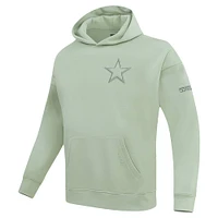 Men's Pro Standard Green Dallas Cowboys Neutral Drop Shoulder Pullover Hoodie