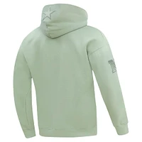 Men's Pro Standard Green Dallas Cowboys Neutral Drop Shoulder Pullover Hoodie