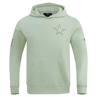 Men's Pro Standard Green Dallas Cowboys Neutral Drop Shoulder Pullover Hoodie