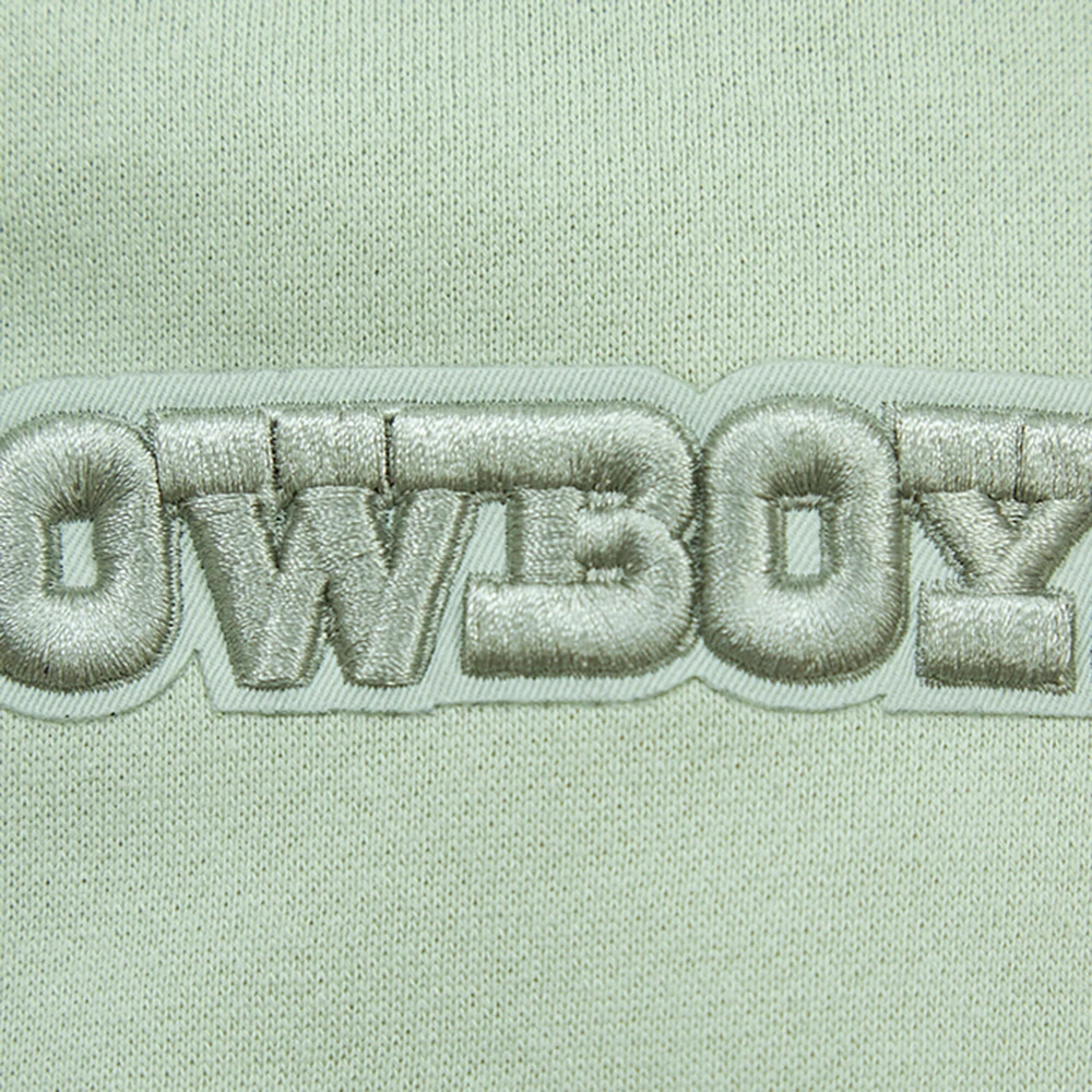 Men's Pro Standard Green Dallas Cowboys Neutral Drop Shoulder Pullover Hoodie