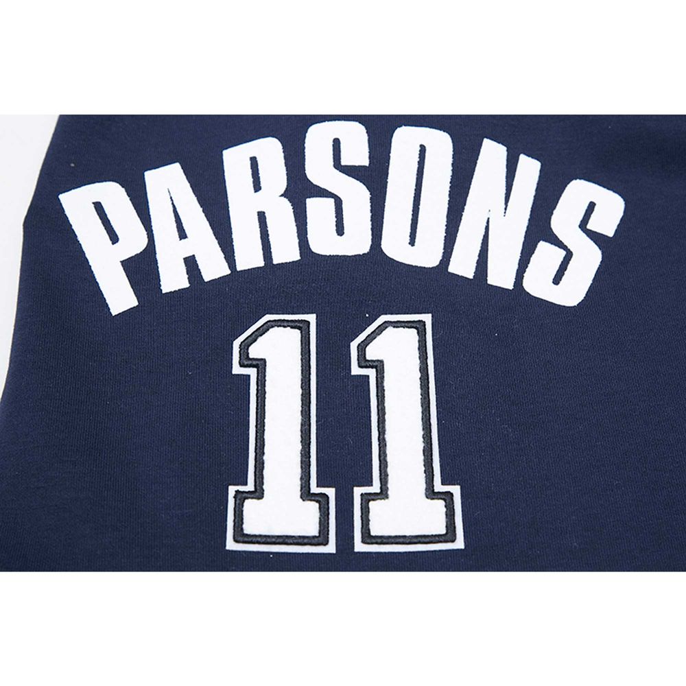 Men's Pro Standard Micah Parsons Navy Dallas Cowboys Player Name & Number Shorts