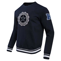 Sweat-shirt Pro Standard pour homme avec écusson des Dallas Cowboys, bleu marine