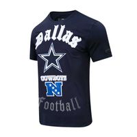 Men's Pro Standard Navy Dallas Cowboys Old English T-Shirt