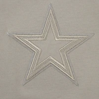 Sweat à capuche manches courtes pour homme Pro Standard Tan Dallas Cowboys Neutrals Capsule