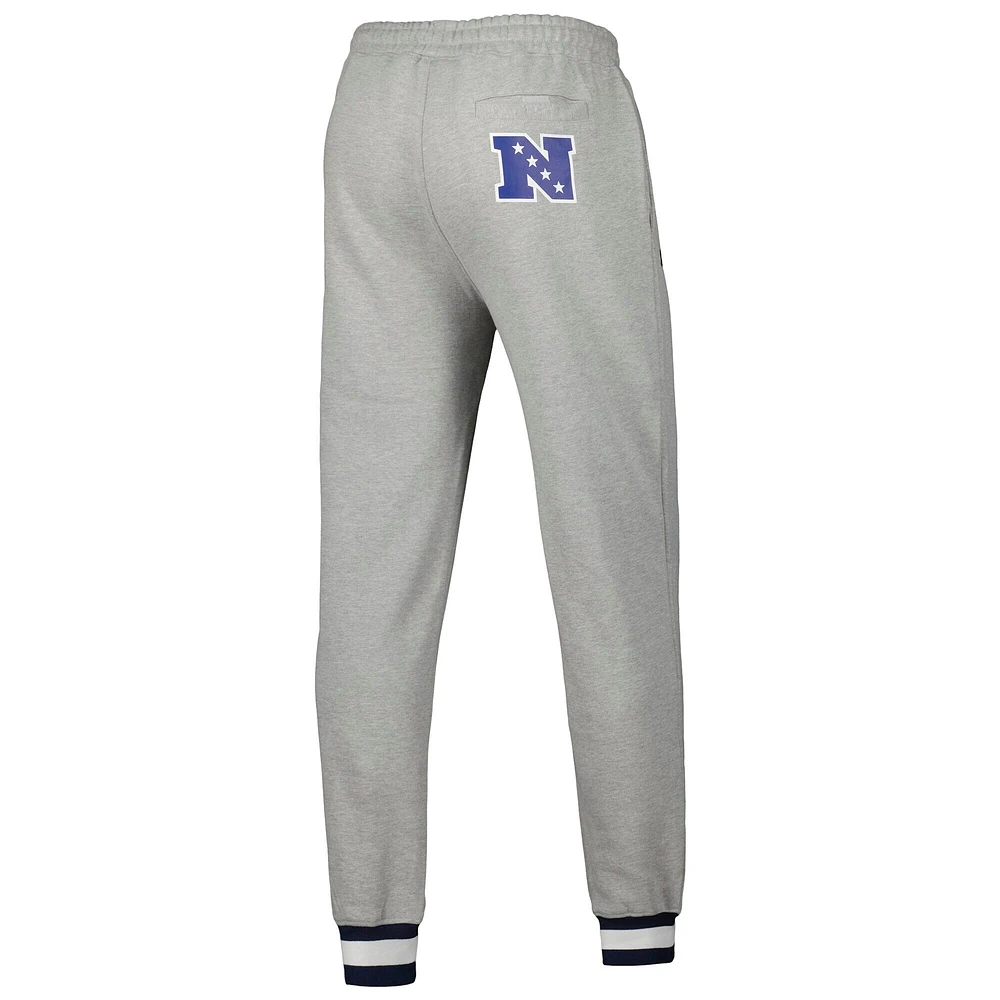 Pantalon de jogging en polaire Blitz pour homme Starter Heather Grey Dallas Cowboys