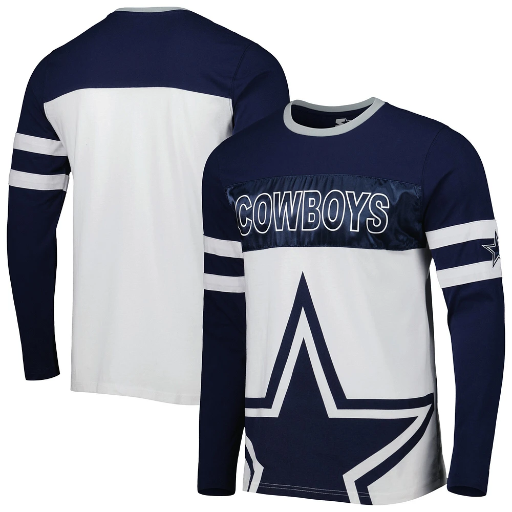 Starter Men's Starter Navy/White Dallas Cowboys Halftime Long